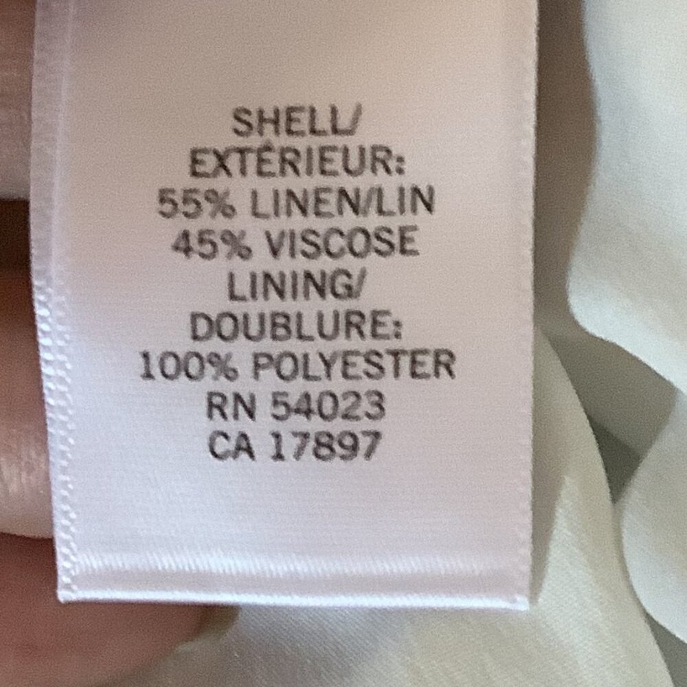 NWT Banana Republic Linen Sleeveless Dress Size: 6 - Picture 7 of 7